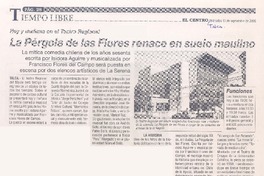 Hoy y mañana en el Teatro Regional : La Pérgola de las Flores renace en suelo maulino