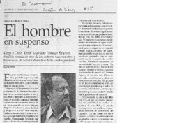 El hombre en suspenso