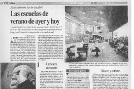 Las escuelas de verano de ayer y hoy
