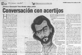 Conversación con acertijos (entrevista)