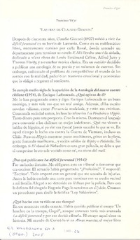 Las iras de Claudio Giaconi (entrevista)