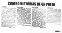 Cuatro historias de un poeta