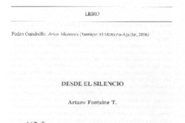 Desde el silencio