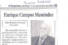Enrique Campos Menéndez