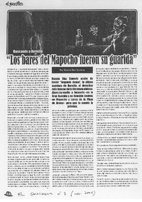"Los bares del Mapocho fueron su guarida"