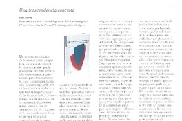 Una Trascendencia concreta