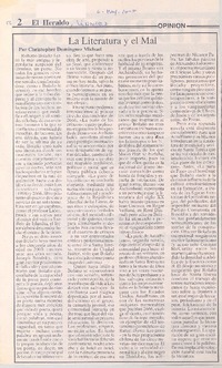 La literatura y el mal