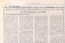 La literatura y el mal