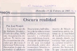 Oscura realidad