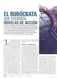 El burócrata que escribía novelas de acción