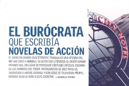 El burócrata que escribía novelas de acción