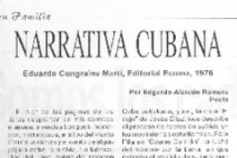 Narrativa cubana