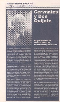 Cervantes y Don Quijote