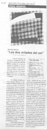 "Las dos mitades del sol"