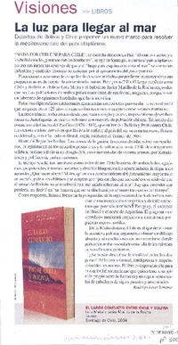 La luz para llegar al mar : expertos de Bolivia y Chile proponen un nuevo marco para resolver la mediterraneidad del pais antiplanico