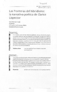 Las fronteras del hibridismo