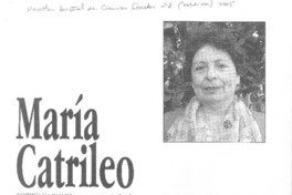 María Catrileo (entrevistas)