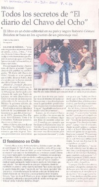 México : Todos los secretos de "El diario del Chavo del Ocho"