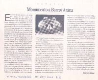 Monumento a Barros Arana
