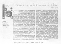 Sombras en la Comala de Chile