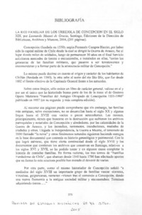 La red familiar de los Urrejola de Concepción en el siglo XIX