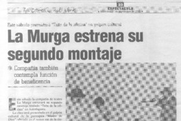 La Murga estrena su segundo montaje