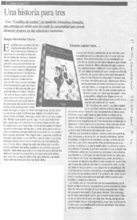 Una historia para tres