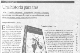 Una historia para tres