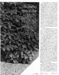 Bolaño resucita