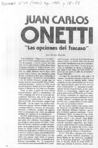 Las opciones del fracaso