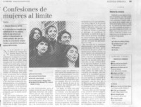 Confesiones de mujeres al límite