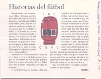 Historias del fútbol tal cual