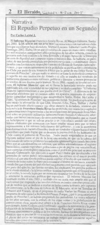 El repudio perpetuo en un segundo