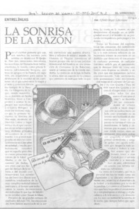 La sonrisa de la razón