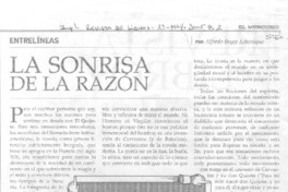 La sonrisa de la razón