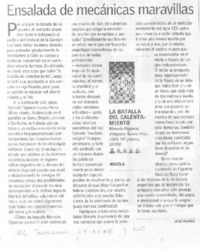 Ensalada de mecánicas maravillas