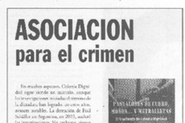 Asociación para el crimen