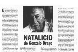 Natalicio de Gonzalo Drago.