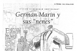 Germán marín y sus "nenes"