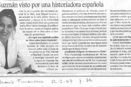 Jaime Guzmán visto por una historiadora española