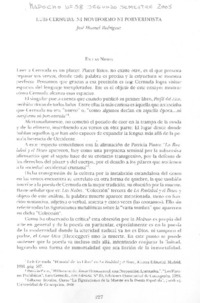 Luis Cernuda: ni noviformo ni porverinista