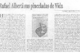 Rafael Alberti y sus pinceladas de vida