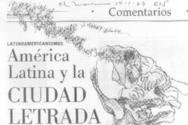 América Latina y la ciudad letrada