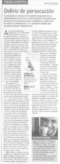 Delirio de persecución