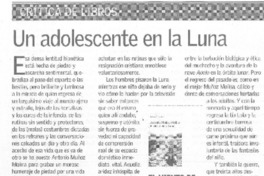 Un adolescente en la luna