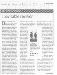 Inevitable revisión