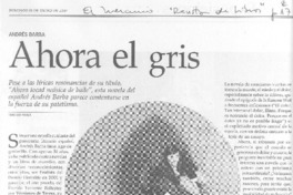 Ahora el gris