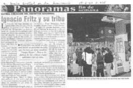 Ignacio Fritz y su tribu