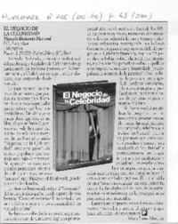 El negocio de la celebridad