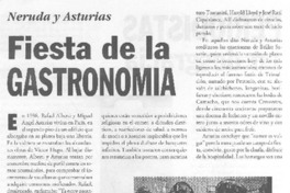 Fiesta de la gastronomía